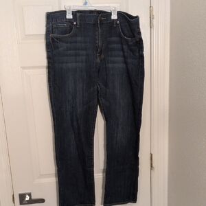 ✅36x30 Men's Lucky Brand Jeans Dark Denim 363 Vintage Straight